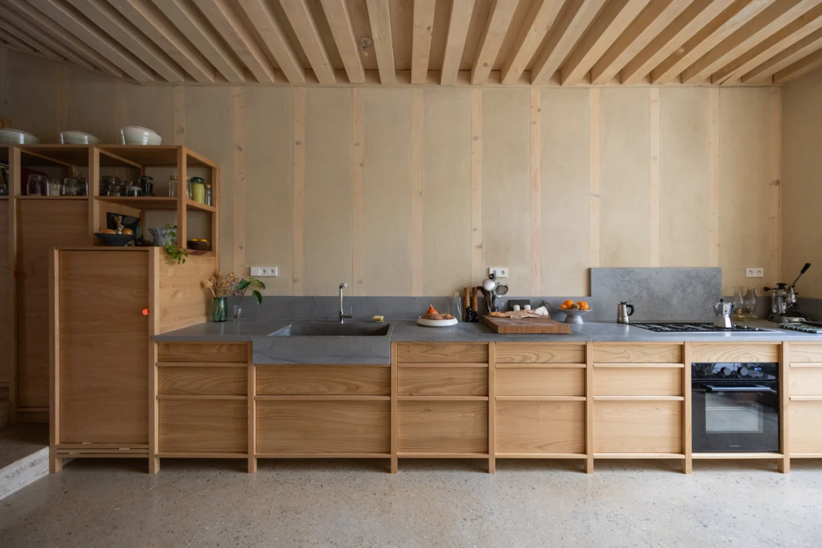 Cuisine sous les solives