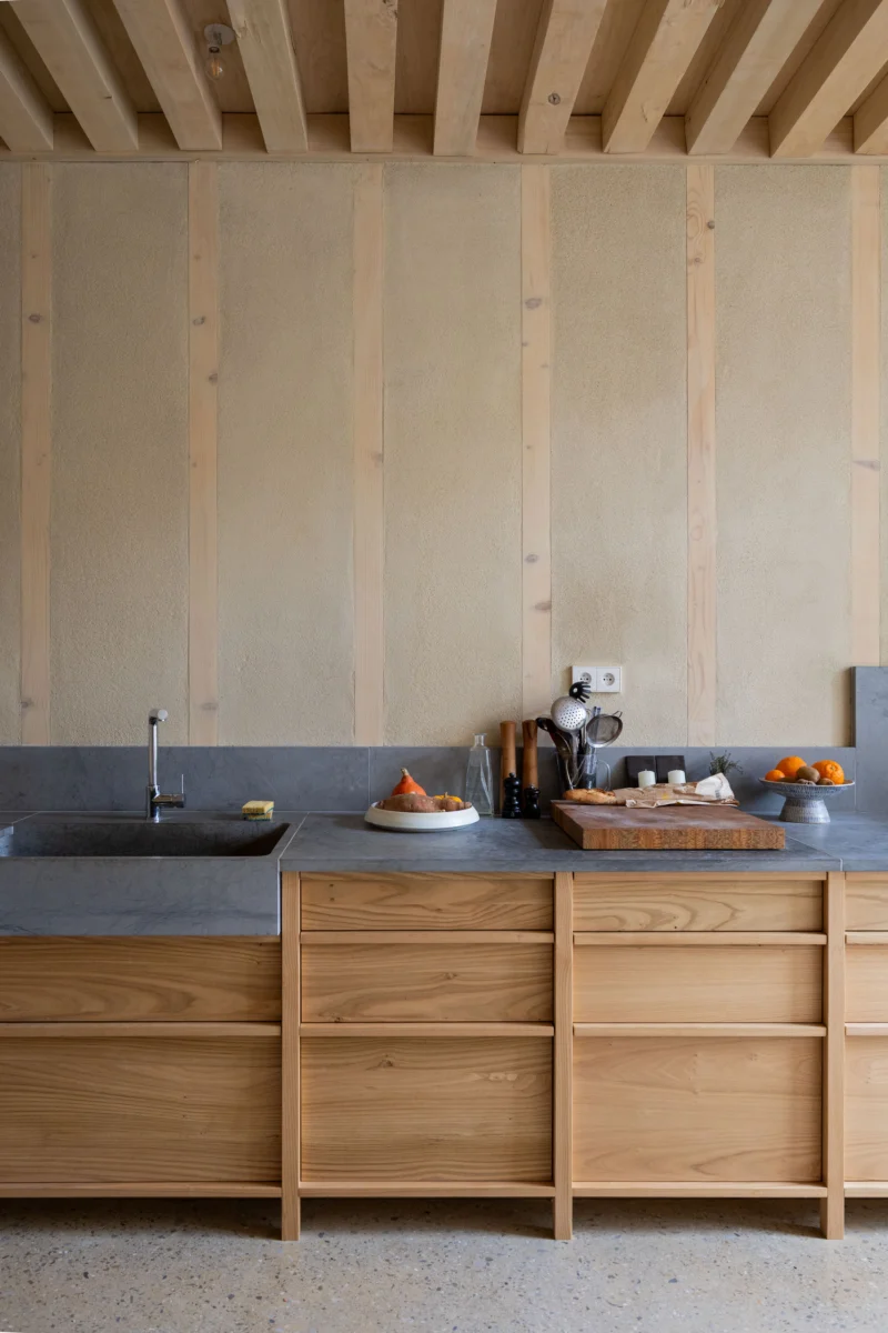 Cuisine sous les solives